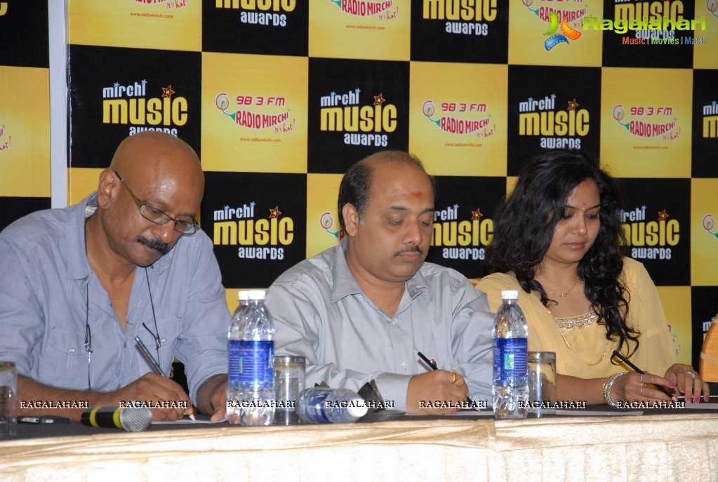 South Mirchi Music Awards 2011 Press Meet