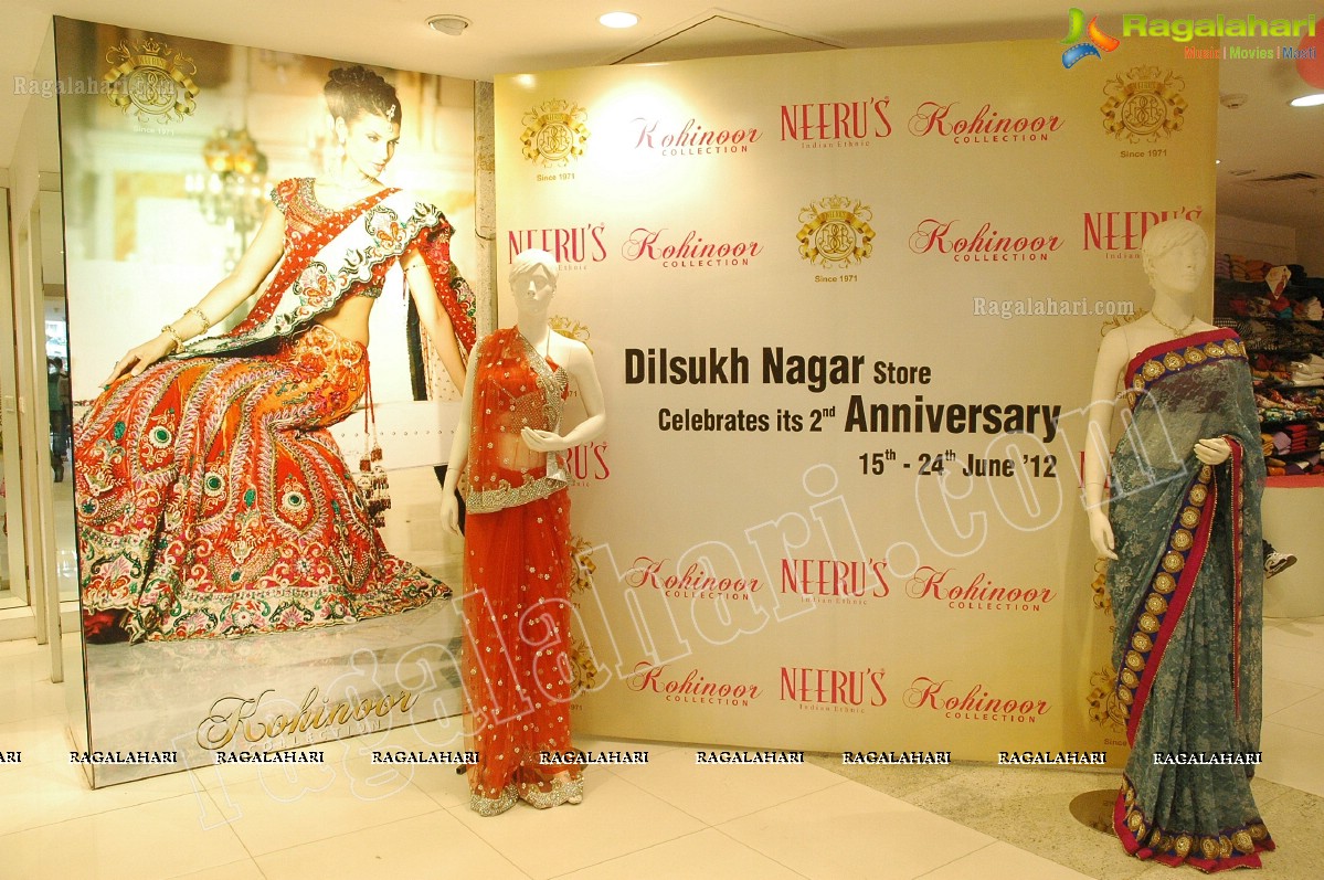 Neeru's Dilsukhnagar Store 2nd Anniversary Celebrations