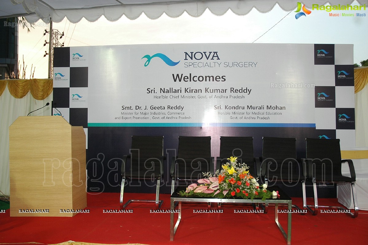 CM Kiran Kumar Reddy inaugurates Nova Specialty Surgery at Nova Medical Centers, Hyd