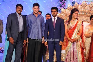 Ram Charan Wedding Reception Photos