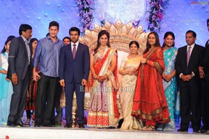 Ram Charan Wedding Reception Photos