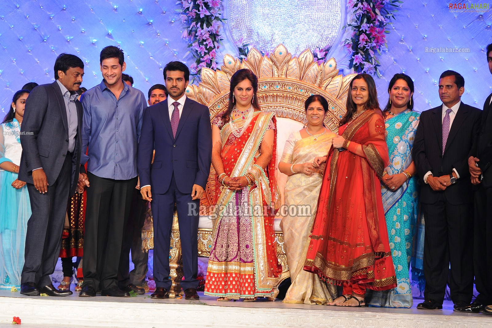 Celebs at Ram Charan-Upasana's Wedding Reception