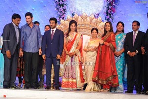 Ram Charan Wedding Reception Photos