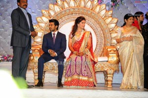 Ram Charan Wedding Reception Photos