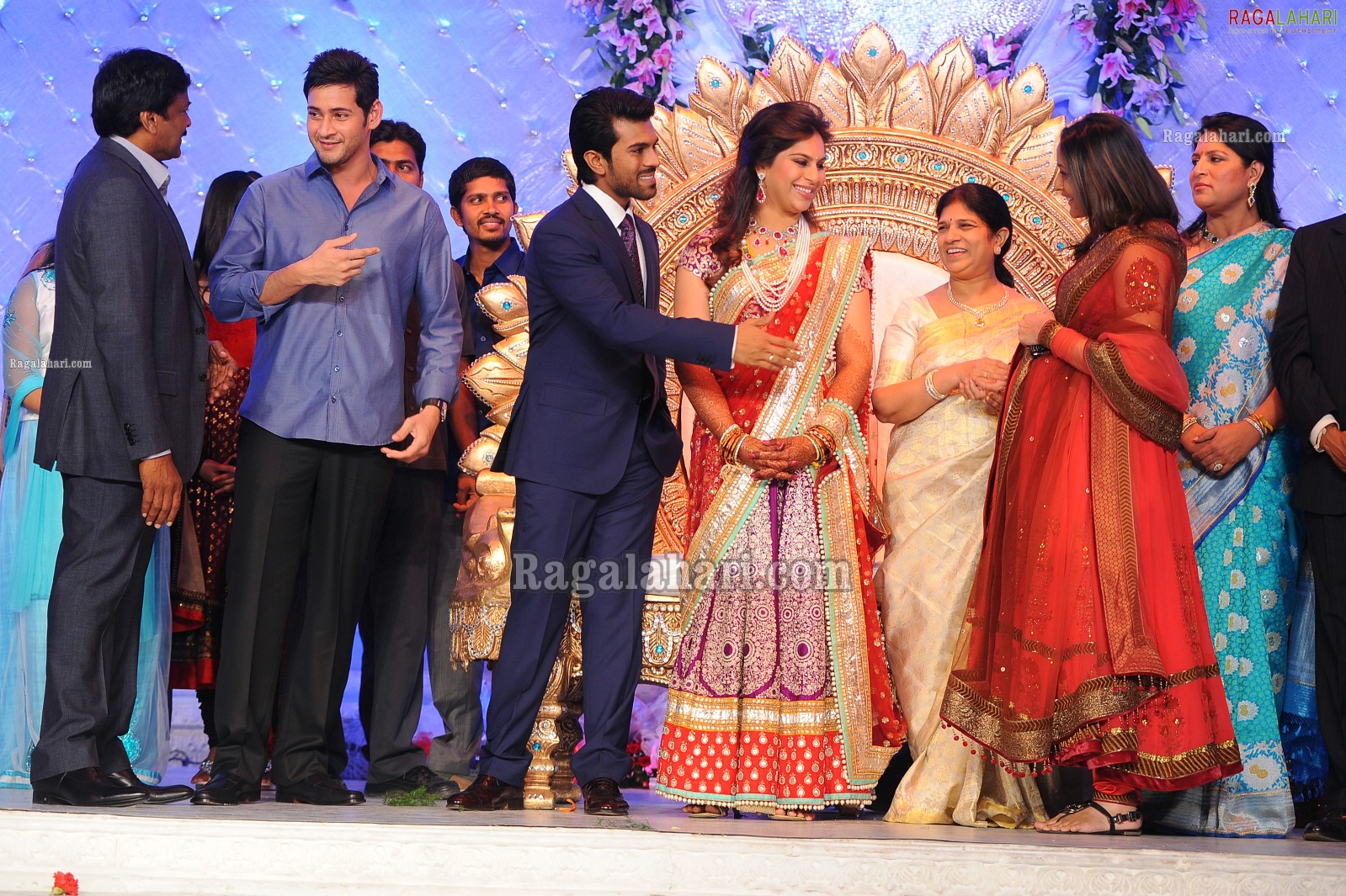 Celebs at Ram Charan-Upasana's Wedding Reception