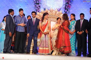 Ram Charan Wedding Reception Photos