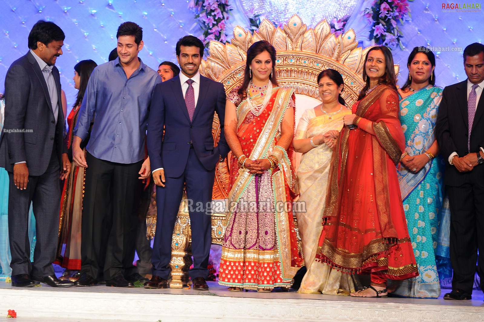 Celebs at Ram Charan-Upasana's Wedding Reception