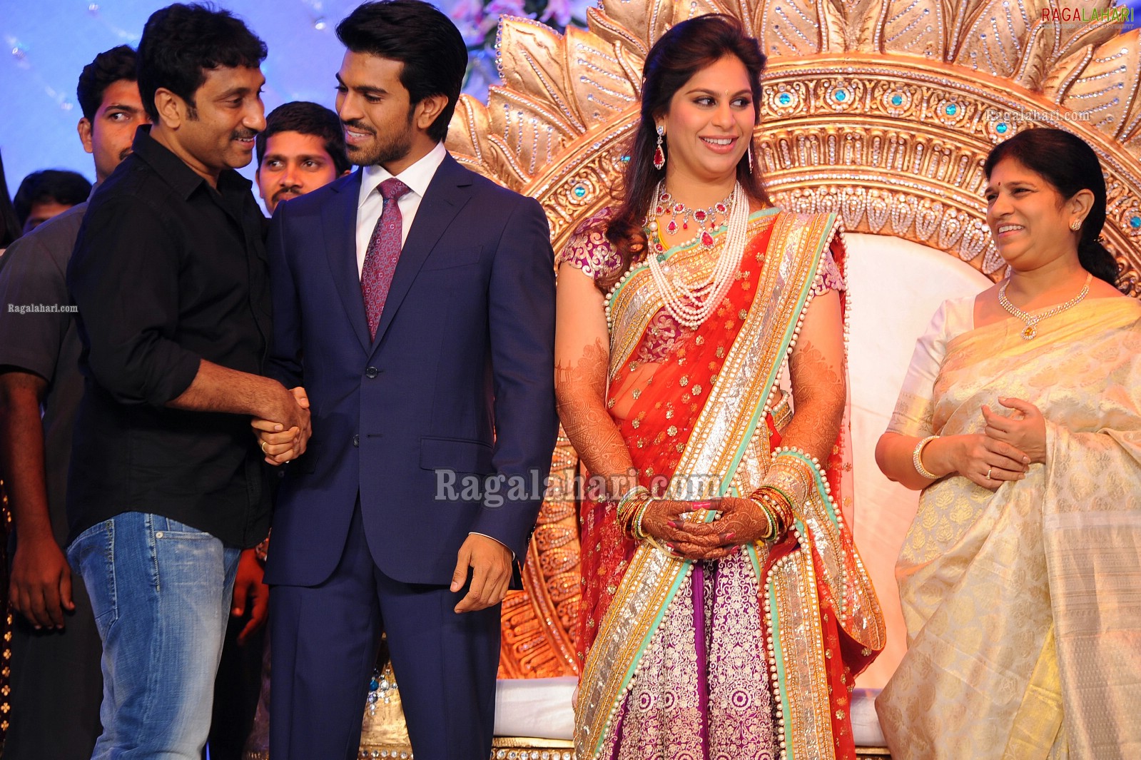 Celebs at Ram Charan-Upasana's Wedding Reception