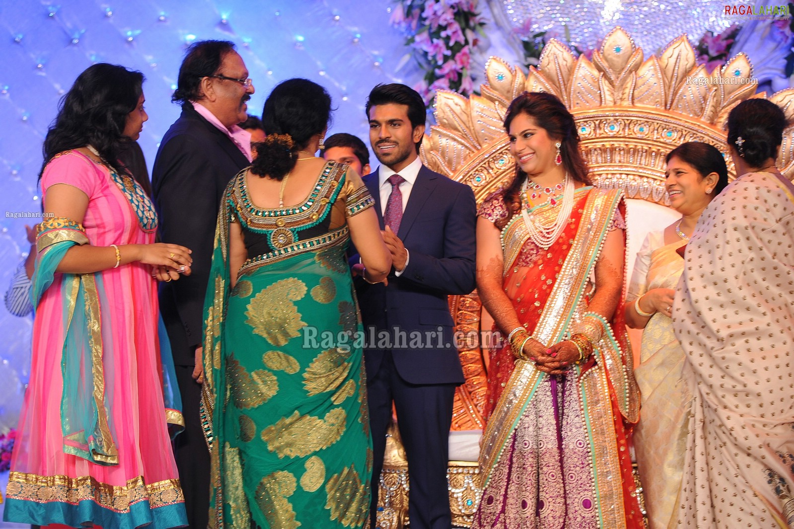 Celebs at Ram Charan-Upasana's Wedding Reception