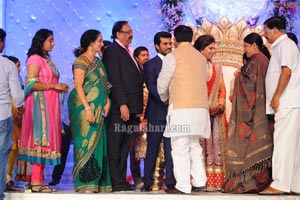 Ram Charan Wedding Reception Photos