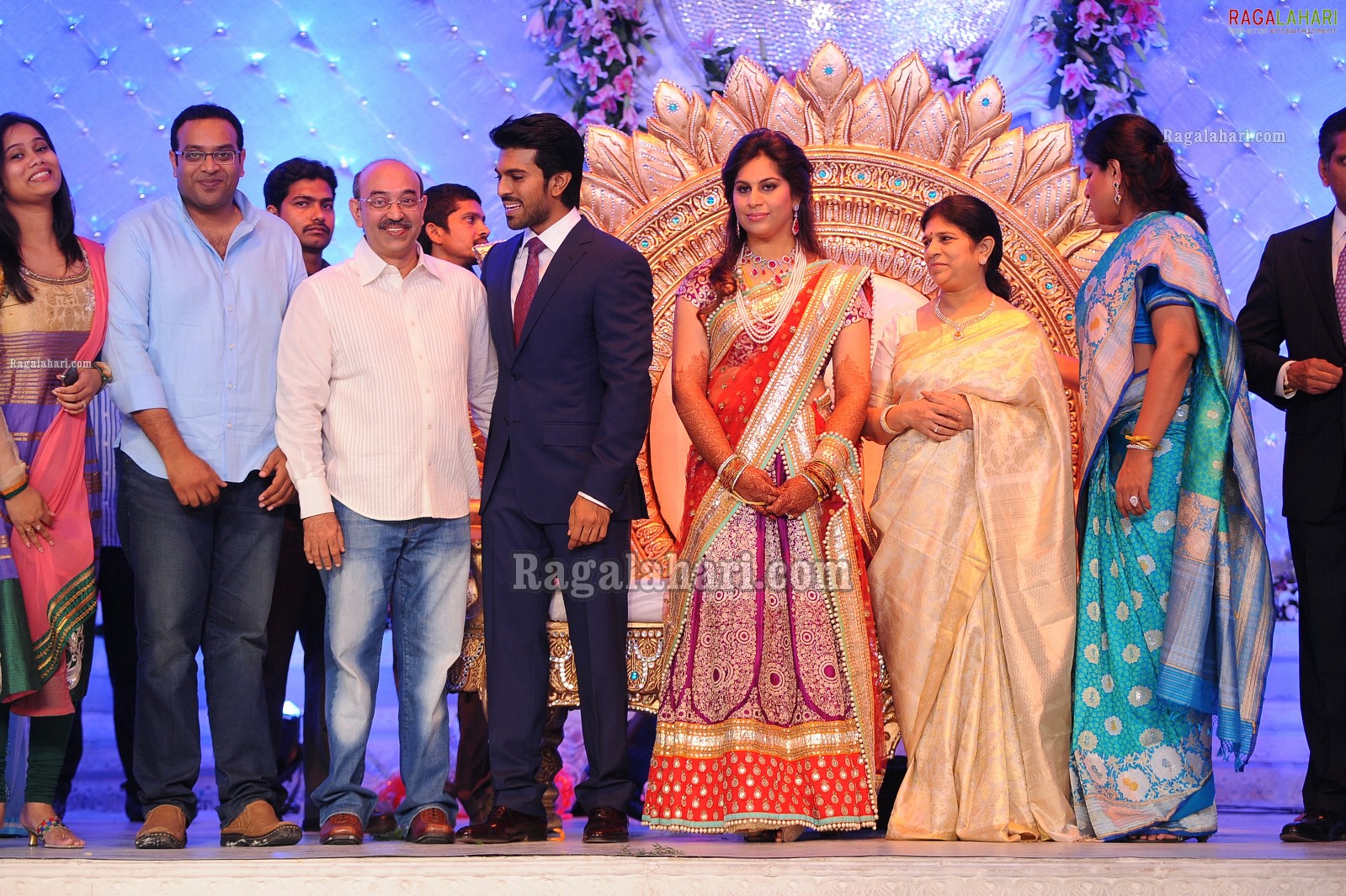 Celebs at Ram Charan-Upasana's Wedding Reception