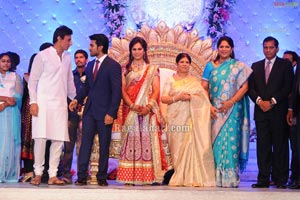 Ram Charan Wedding Reception Photos