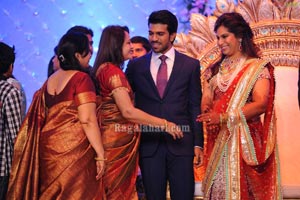 Ram Charan Wedding Reception Photos