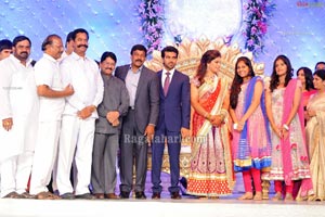 Ram Charan Wedding Reception Photos