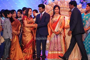 Ram Charan Wedding Reception Photos