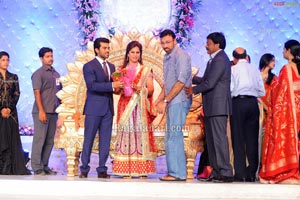 Ram Charan Wedding Reception Photos