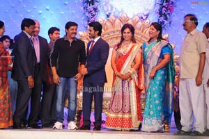 Ram Charan Wedding Reception Photos