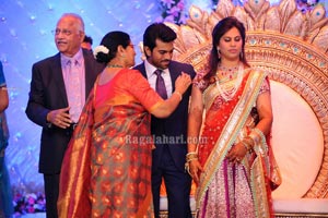 Ram Charan Wedding Reception Photos