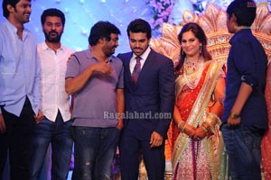 Ram Charan Wedding Reception Photos