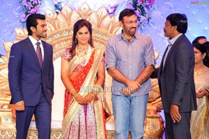 Ram Charan Wedding Reception Photos