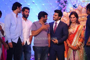 Ram Charan Wedding Reception Photos