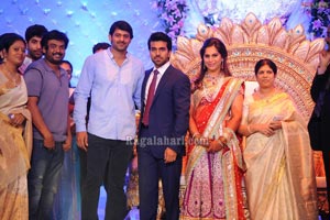 Ram Charan Wedding Reception Photos