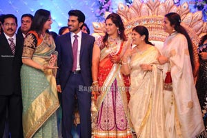 Ram Charan Wedding Reception Photos