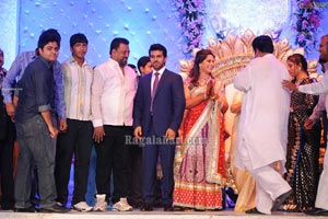 Ram Charan Wedding Reception Photos