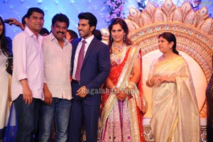 Ram Charan Wedding Reception Photos