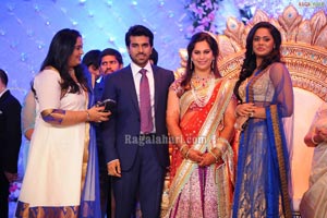 Ram Charan Wedding Reception Photos