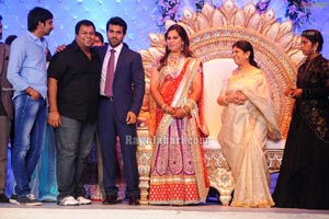 Ram Charan Wedding Reception Photos