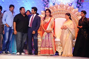 Ram Charan Wedding Reception Photos