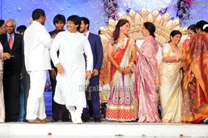 Ram Charan Wedding Reception Photos