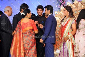 Ram Charan Wedding Reception Photos