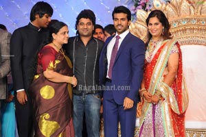 Ram Charan Wedding Reception Photos