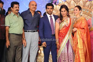 Ram Charan Wedding Reception Photos