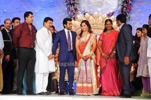 Ram Charan Wedding Reception Photos