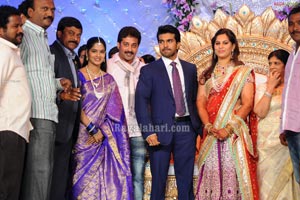 Ram Charan Wedding Reception Photos