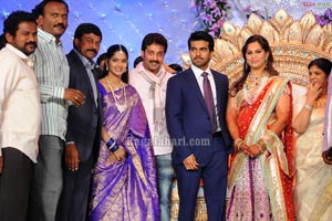 Ram Charan Wedding Reception Photos