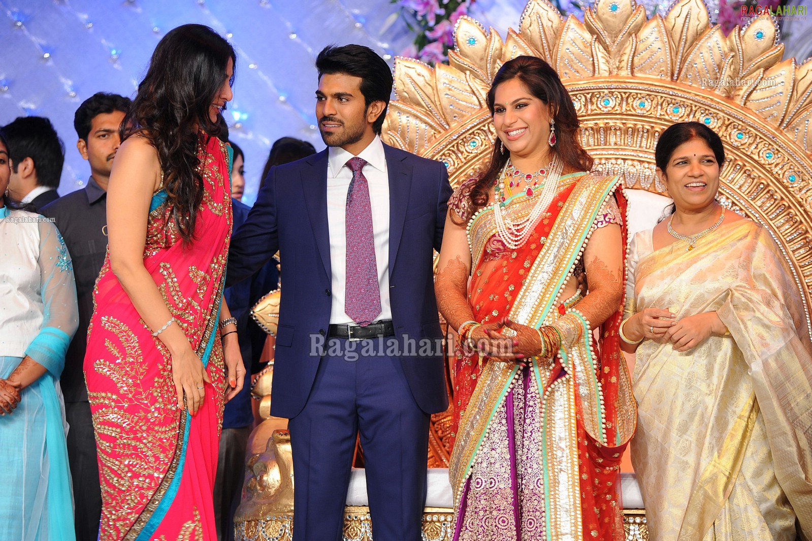 Celebs at Ram Charan-Upasana's Wedding Reception