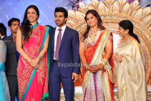 Ram Charan Wedding Reception Photos