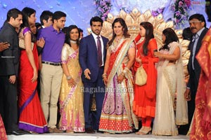 Ram Charan Wedding Reception Photos