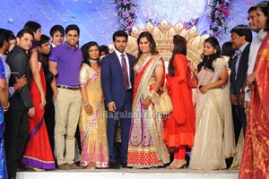 Ram Charan Wedding Reception Photos