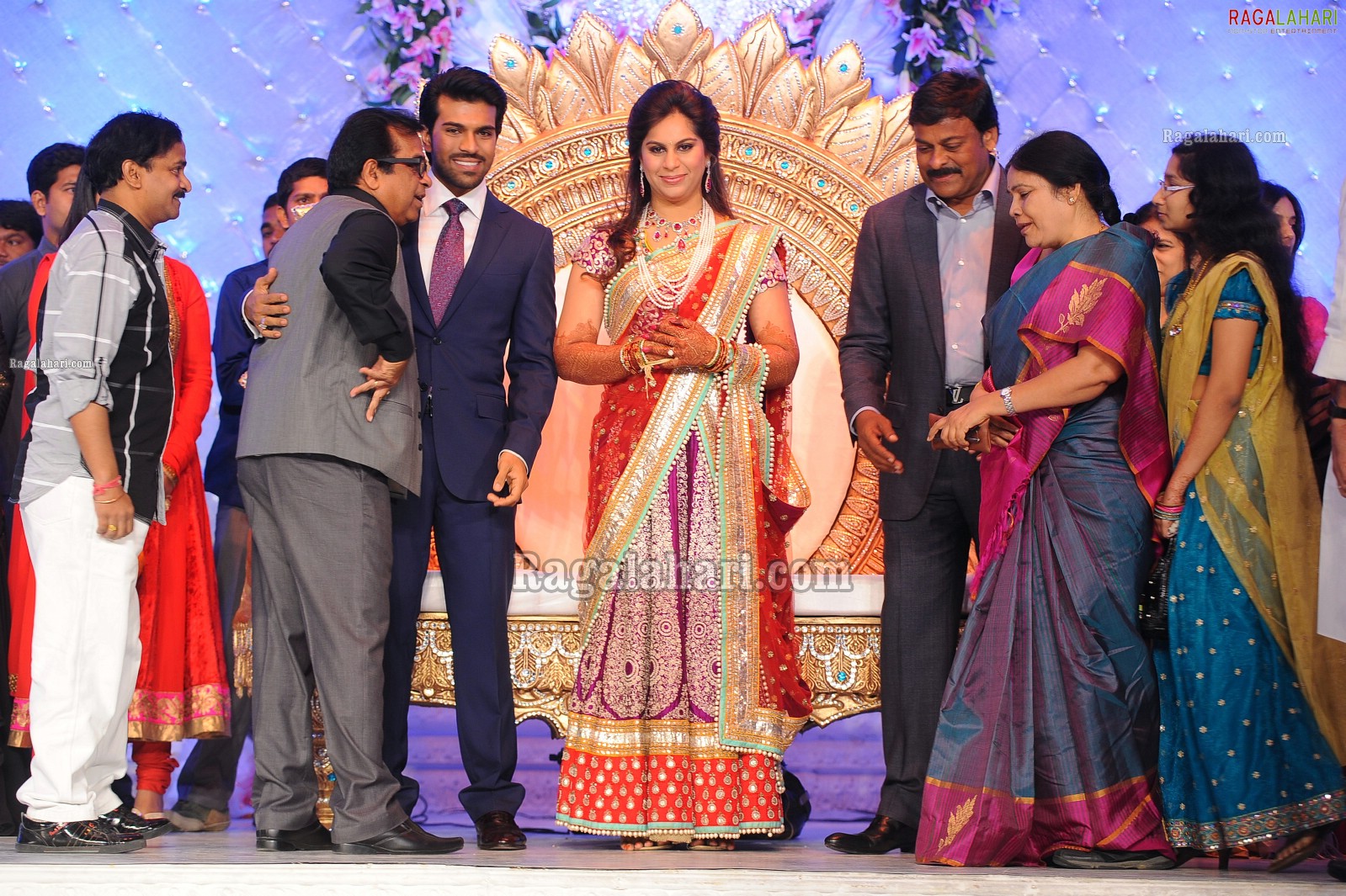 Celebs at Ram Charan-Upasana's Wedding Reception