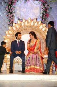 Ram Charan Wedding Reception Photos