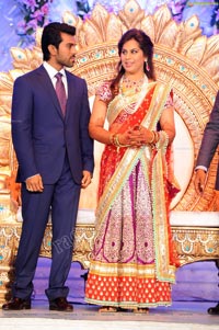 Ram Charan Wedding Reception Photos