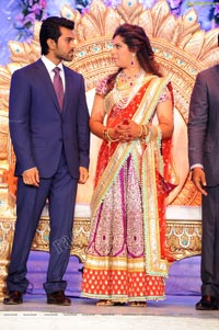 Ram Charan Wedding Reception Photos