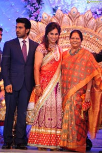 Ram Charan Wedding Reception Photos