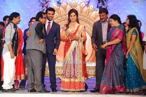 Ram Charan Wedding Reception Photos