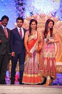 Ram Charan Wedding Reception Photos